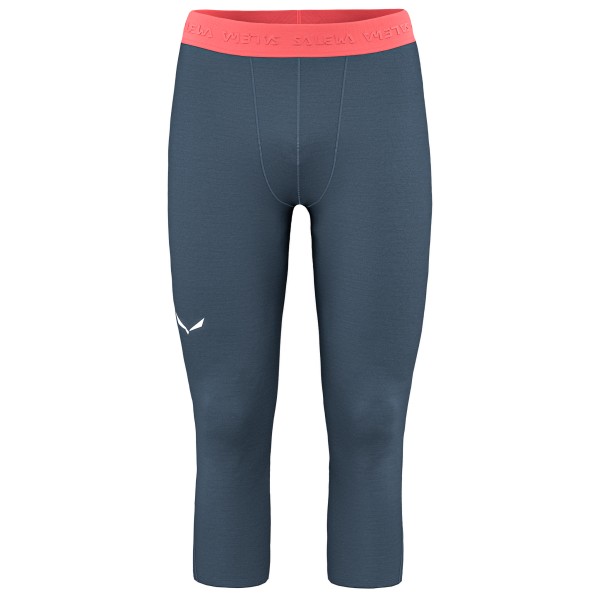 Salewa - Cristallo Warm AMR 3/4 Tight - Merinounterwäsche Gr 46 - S blau von Salewa