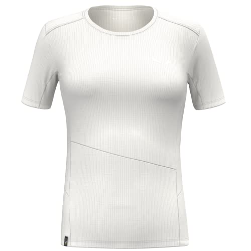 Salewa Damen Puez Sporty Dry W T-shirt, Weiß, M EU von Salewa