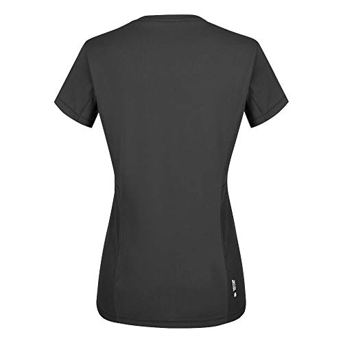 SALEWA Damen Blusen und T-Shirts Sporty B 4 Dry W S/Tee, Black Out, 38/32, 00-0000027836 von Salewa