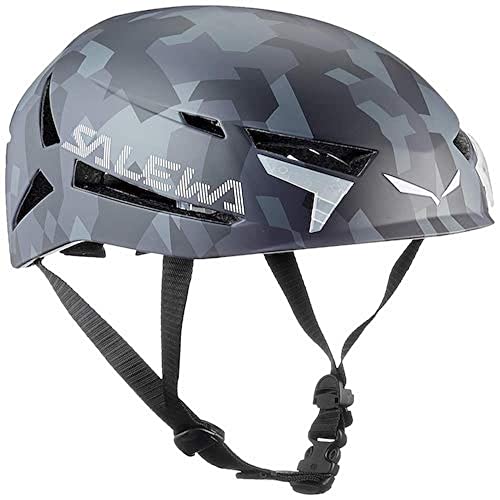 Salewa Unisex – Erwachsene Vega Helmet Helm, Grey Camo, L/XL von Salewa