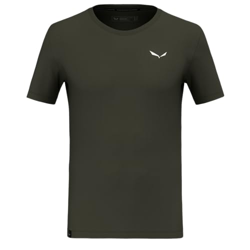 Salewa Eagle Sheep Camp Dry T-Shirt Men, Dark Olive, 2XL von Salewa