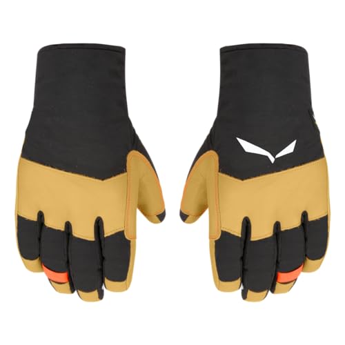 Salewa Male ORTLES TW M Gloves Fingerglove, Black Out/2500/4570, 8/M von Salewa