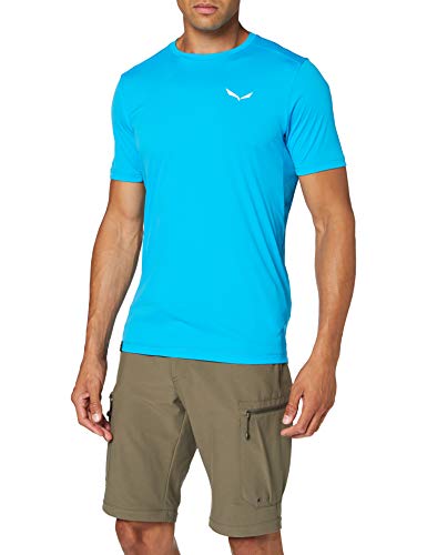 Salewa Herren PEDROC Dry M S/S Tee T-Shirt, Blue Danube, S von Salewa