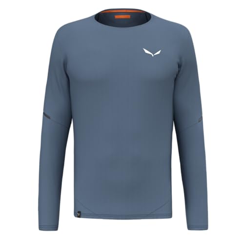 Salewa Pedroc Dry M L/S Tee., Java Blue, M von Salewa