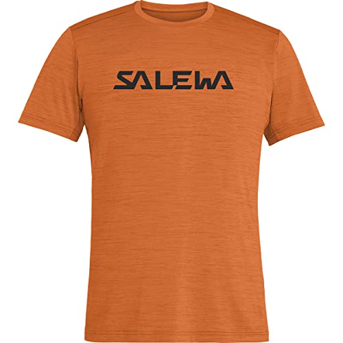 Salewa Herren Puez Hybrid 2 Dry M S/S Tee T Shirt, Autumnal Melange, S EU von Salewa