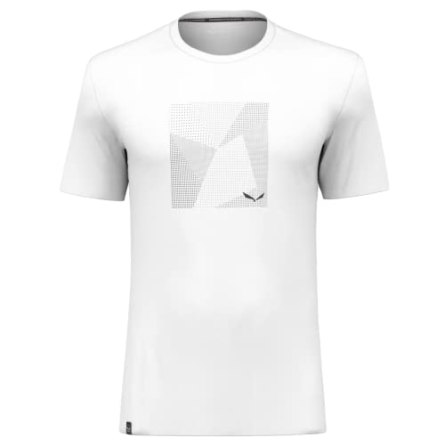 Salewa Herren Pure Building Dry M T-shirt, Weiß, S EU von Salewa