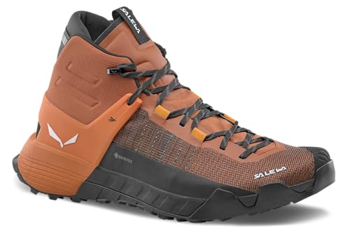 Salewa Herren Wildfire NXT Mid GTX Stiefel - Gore-Tex Wasserdicht Wander- & Trekkingstiefel, Bombay Brown/Tumeric, 41 EU von Salewa