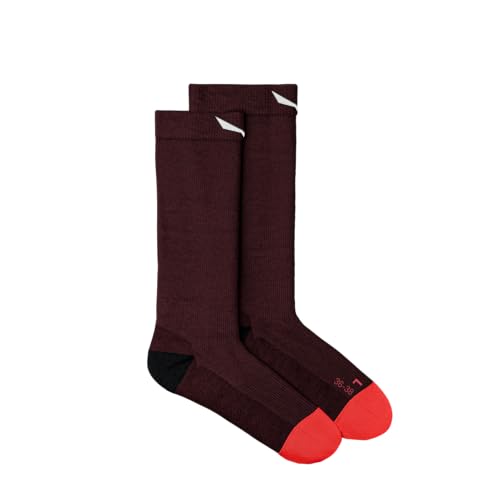 Salewa Damen Mountain Trainer Merino Crew Women Socks, Syrah, 36-38 EU von Salewa