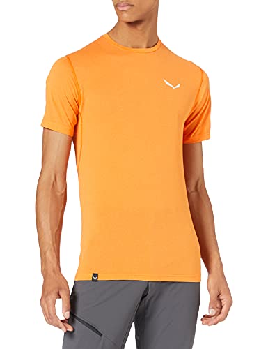 Salewa Pedroc Hybrid, T-Shirt für Herren XXL Orange (Carrot Melange) von Salewa