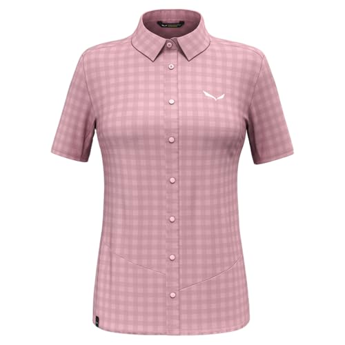 Salewa Puez Dry Short Sleeve Shirt Women, Zephyr, XL von Salewa