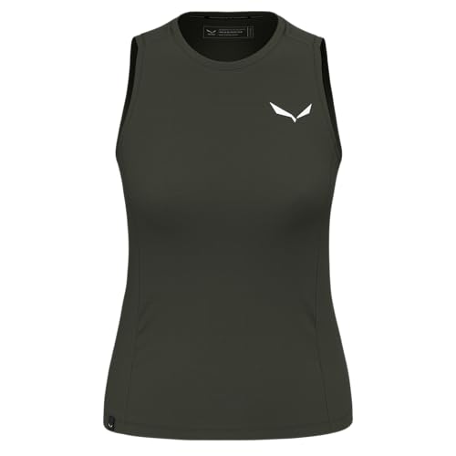 Salewa Puez Dry Tanktop Women, Dark Olive, XS von Salewa