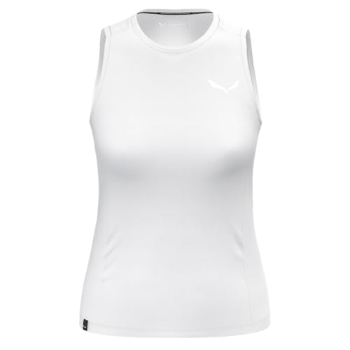 Salewa Puez Dry Tanktop Women, White, L von Salewa