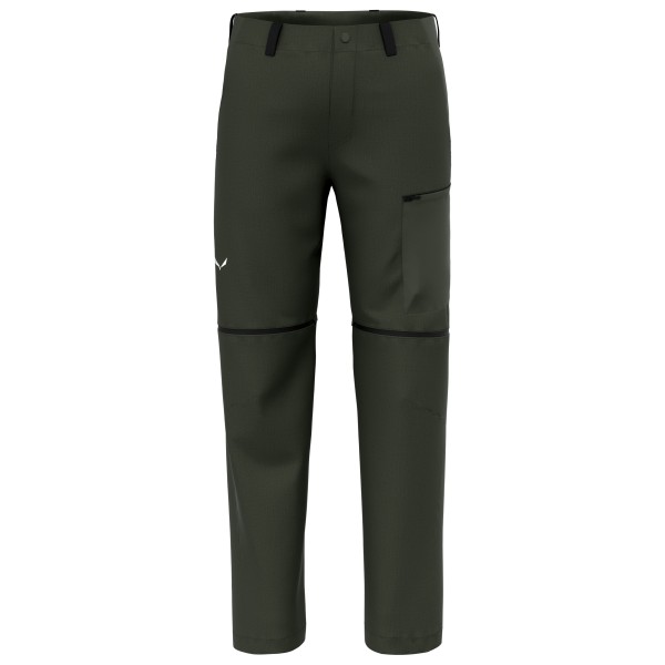 Salewa - Puez Hemp DST 2/1 Pant - Trekkinghose Gr 54 oliv von Salewa