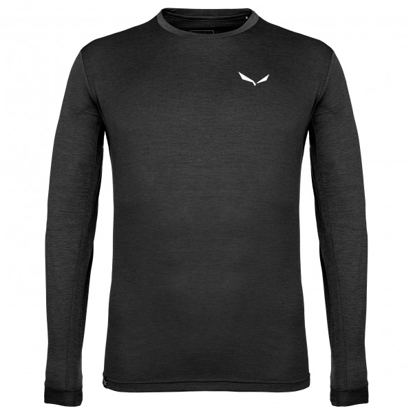 Salewa - Puez Melange Dry L/S Tee - Funktionsshirt Gr XL schwarz von Salewa