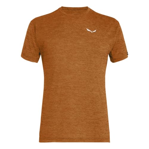 Salewa Puez Melange Dry M T-shirt T-Shirt Herren Burnt Orange Melange XXL von Salewa