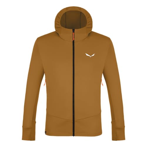 Salewa Puez Polarlite Hooded Jacket Men, golden brown/0910, M von Salewa