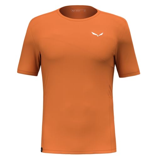Salewa Puez Sporty Dry T-Shirt Men, Burnt orange, L von Salewa