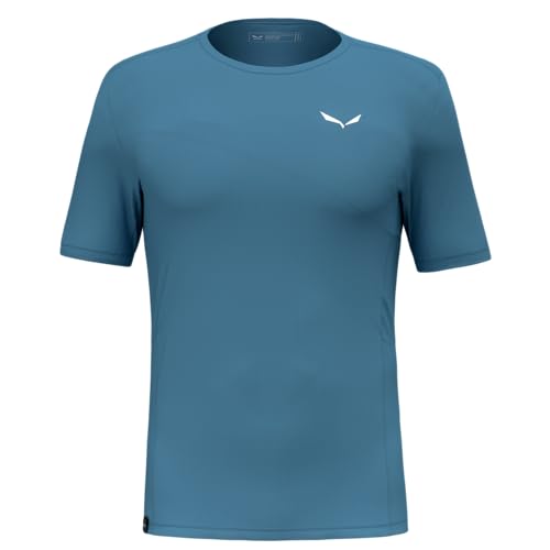Salewa Puez Sporty Dry T-Shirt Men, Cendre Blue, S von Salewa