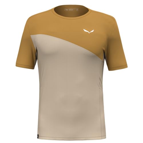 Salewa Puez Sporty Dry T-Shirt Men, Quicksand/7020, 2XL von Salewa