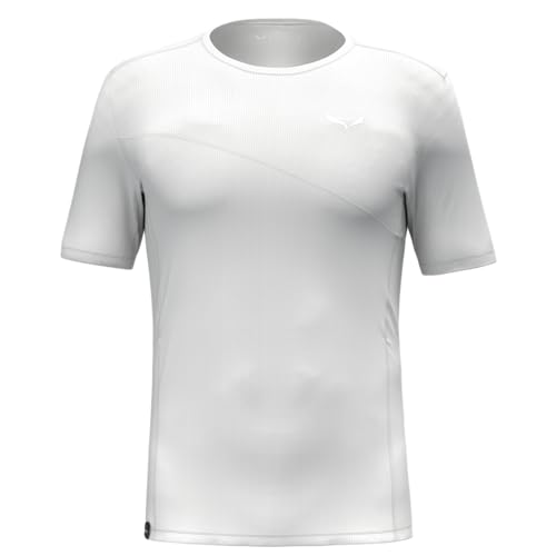 Salewa Puez Sporty Dry T-Shirt Men, White, S von Salewa