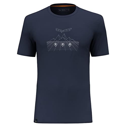 Salewa Pure Space Sheep Merino T-Shirt Men, Navy Blazer, XL von Salewa