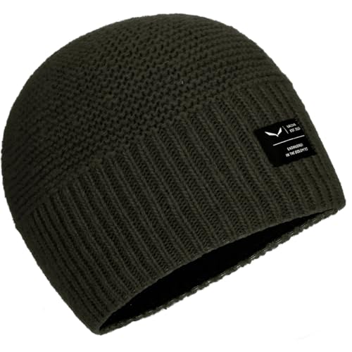 Salewa Sarner 2 Wool Beanie, Dark Olive, UNI58 von Salewa