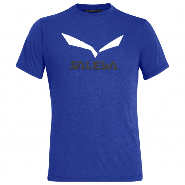 Salewa - Solidlogo Dri-Rel S/S Tee - T-Shirt Gr XXL blau von Salewa
