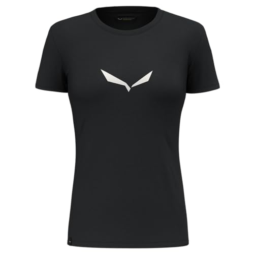 Salewa Solidlogo Dri-release® Women's T-shirt T-Shirt Women's Black Out S von Salewa