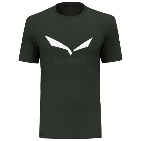 Salewa - Solidlogo Dry T-Shirt - Funktionsshirt Gr 44 - XS oliv von Salewa