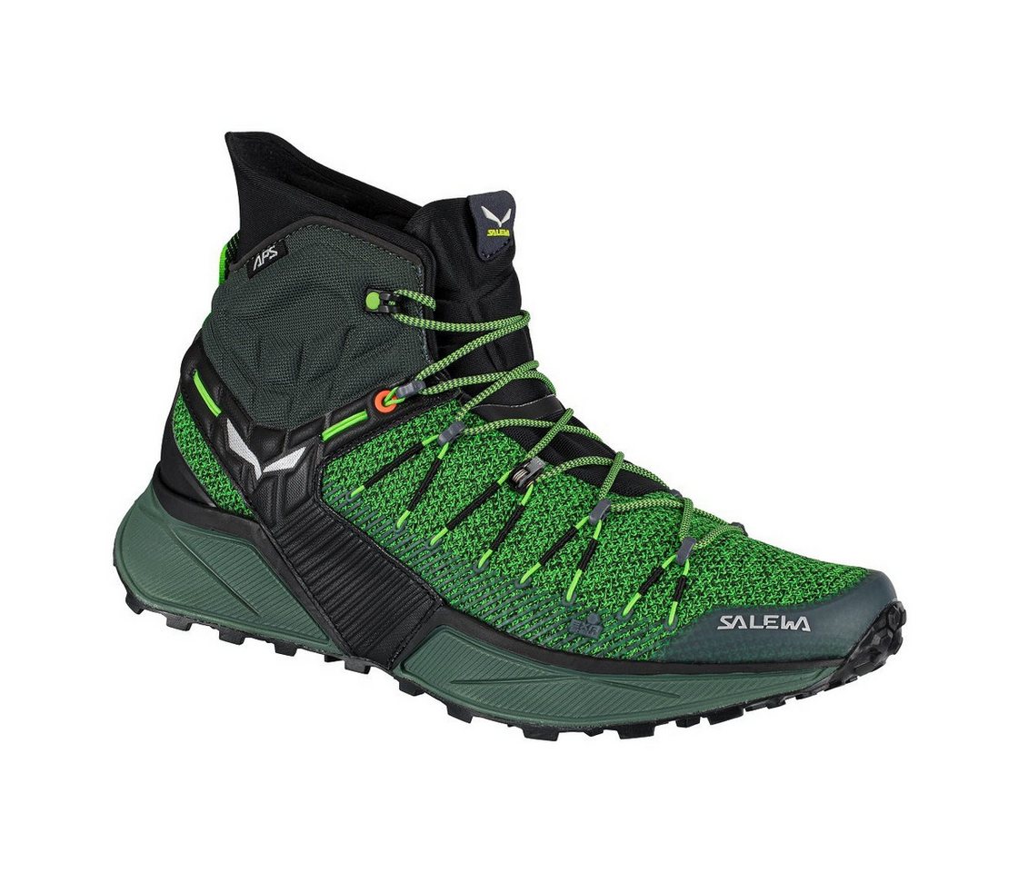Salewa Trail-Laufschuhe Dropline Mid Mesh (Speed Hiking) grün Herren Wanderschuh von Salewa