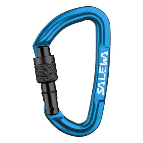 SALEWA Unisex – Erwachsene HOT G3 SCREW CARABINER, Blue, normal von Salewa