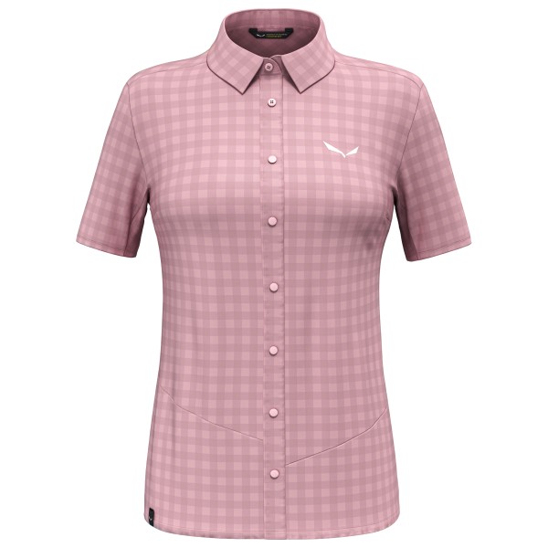 Salewa - Women's Puez Dry S/S Shirt - Hemd Gr 34;36;38;40;42;44;46 rosa von Salewa