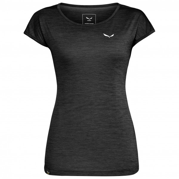 Salewa - Women's Puez Melange Dry S/S Tee - T-Shirt Gr 38 schwarz von Salewa
