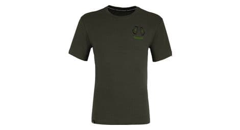 salewa lavaredo hemp print t shirt dunkelgrun von Salewa