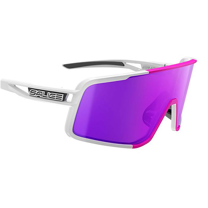 Salice 022 Rw Hydro+spare Lens Sunglasses Weiß Mirror RW Hydro Purple/CAT3 + Clear/CAT0 von Salice