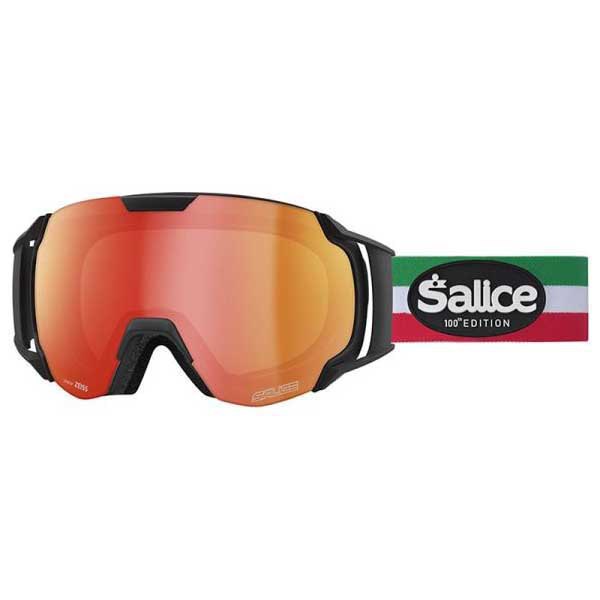 Salice 619 Ski Goggles Schwarz DARW Yellow/CAT3 von Salice