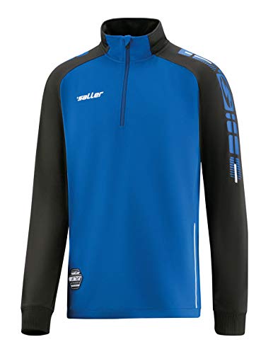 Sweatshirt »sallerX.72« 105 blau-schwarz Gr. L von Saller