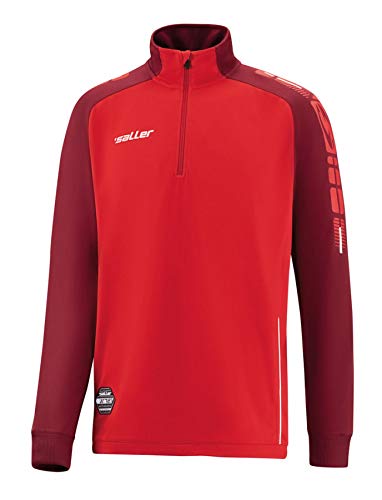 Sweatshirt »sallerX.72« 173 rot-dunkelrot Gr. M von Saller