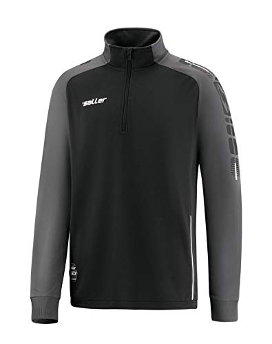 Sweatshirt »sallerX.72« 380 schwarz-grau Gr. L von Saller