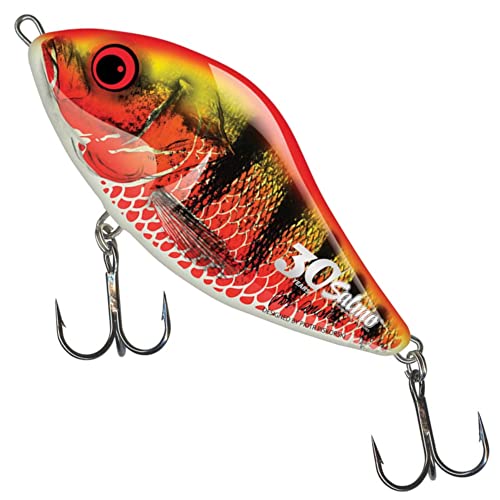 Salmo 30th Anniversary Sliders Sinking - Jerkbait, Größe/Gewicht/Farbe:12cm / 70g / Holo Red Perch Salmo 30th Anniversary Sliders Sinking - Jerkbait, Größe/Gewicht/Farbe:12cm / 70g / Holo Red Perch von Salmo