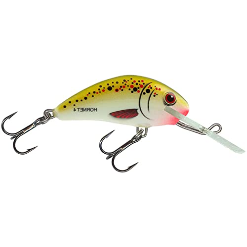 Salmo Hornet Wobbler, Farben:Ayu, Länge/Gewicht/Laufverhalten/Tauchtiefe:4cm / 3g / schwimmend / 1.5-3.1m Salmo Hornet Wobbler, Farben:Ayu, Länge/Gewicht/Laufverhalten/Tauchtiefe:4cm / 3g / schwimmend / 1.5-3.1m von Salmo