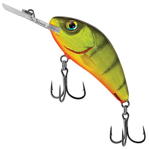 Salmo Rattlin Hornet Floating Wobbler, Salmo Farben:Hot Perch, Länge/Gewicht/Laufverhalten/Tauchtiefe:6.5cm / 20g / schwimmend / 2.5-5.0m von Salmo