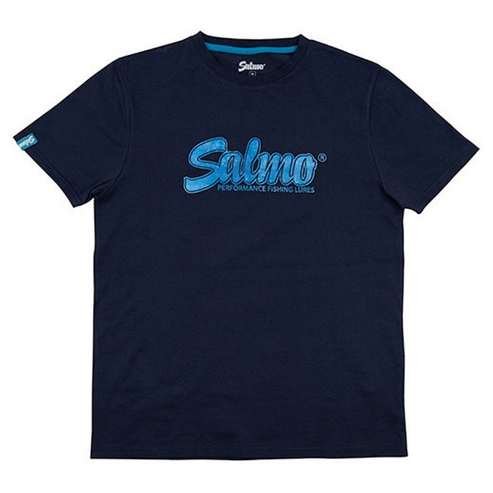 Salmo Slider Short Sleeve T-shirt Blau S Mann von Salmo