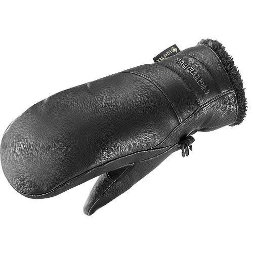 SALOMON Native Gore-Tex Handschuhe Damen, Wetterschutz, Style, Einfach zu benutzen, Deep Black, M von Salomon