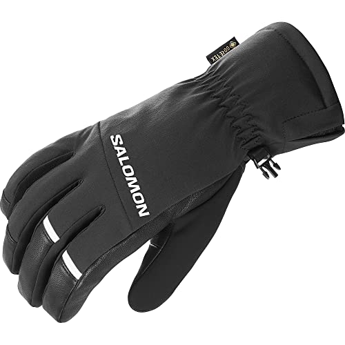 SALOMON Propeller Gore-Tex Handschuhe Unisex, Schutz bei jedem Wetter, Langanhaltende wärmend, Langlebigkeit und Bewegungsfreiheit, Black, Black, S von Salomon