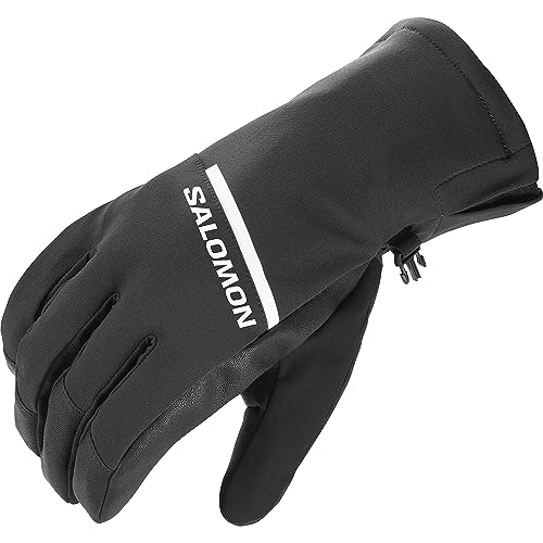 SALOMON Propeller One Handschuhe Unisex, Wetterschutz, Angenehm wärmend, Langlebige Qualität, Deep Black, Deep Black, XS von Salomon