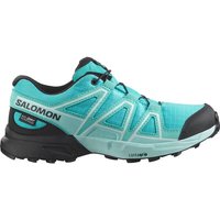 SALOMON Kinder Trekkinghalbschuhe SHOES SPEEDCROSS WP J Blue Curacao/Black von Salomon
