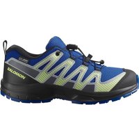 SALOMON Kinder Trekkinghalbschuhe SHOES XA PRO V8 WP J Nautbl/Black/Sh Grn von Salomon