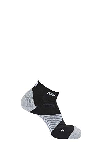 Salomon, 1 Paar Niedrig geschnittene Unisex-Socken, SPEED PRO, Polyamid/Polyester, Gr. S (36-38), Schwarz/Weiß, L39823600 von Salomon