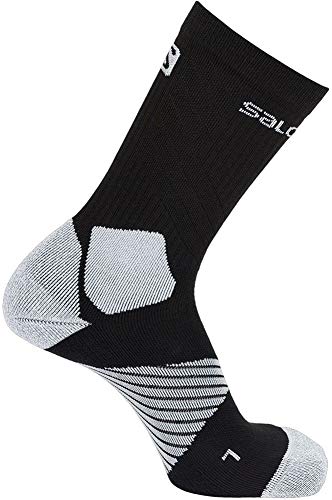 Salomon, 1 Paar halbhohe Socken, Unisex, XA PRO, Polyamid/Polyester, Größe: S (36-38), Schwarz/Grau (Black/Ebony), L39823400 von Salomon